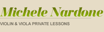 Michele Nardone - Violin and Viola Private Lessons